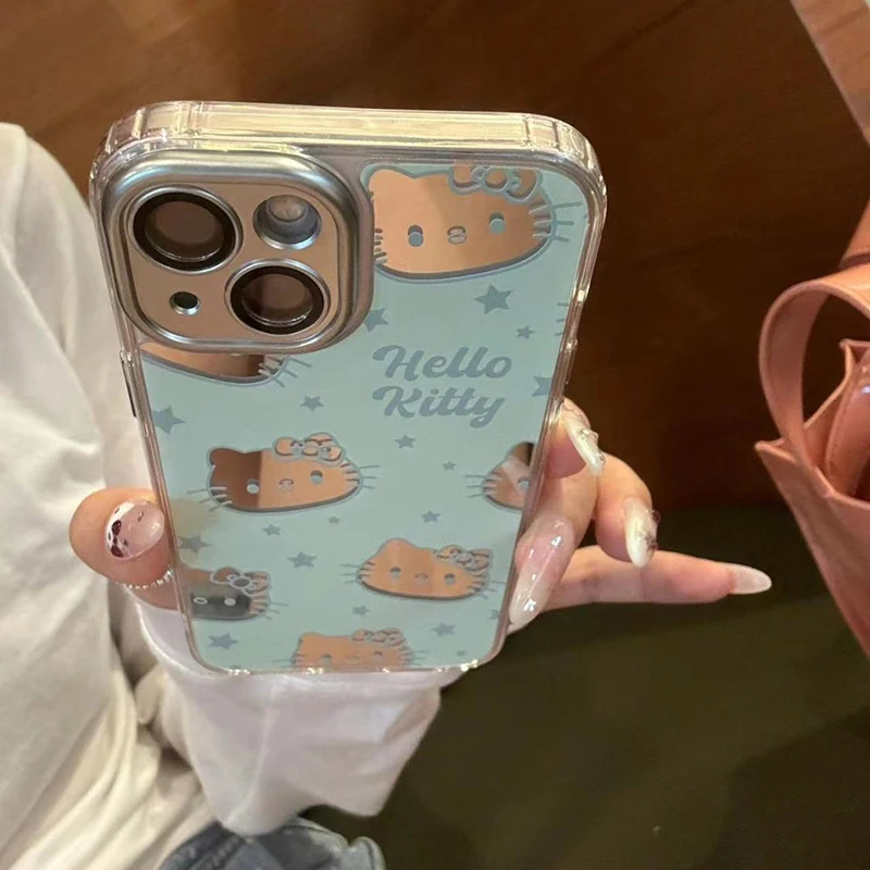 Sanrio Kawaii Anime Hello Kitty Iphone Mobile Cute Sweet Cartoon Anti-Fall All-Inclusive Phone Case Lovely Gifts for Girls
Sanrio Kawaii Anime Hello Kitty Iphone Mobile Cute Sweet Cartoon Anti-Fall All-Inclusive Phone Case Lovely Gifts for Girls