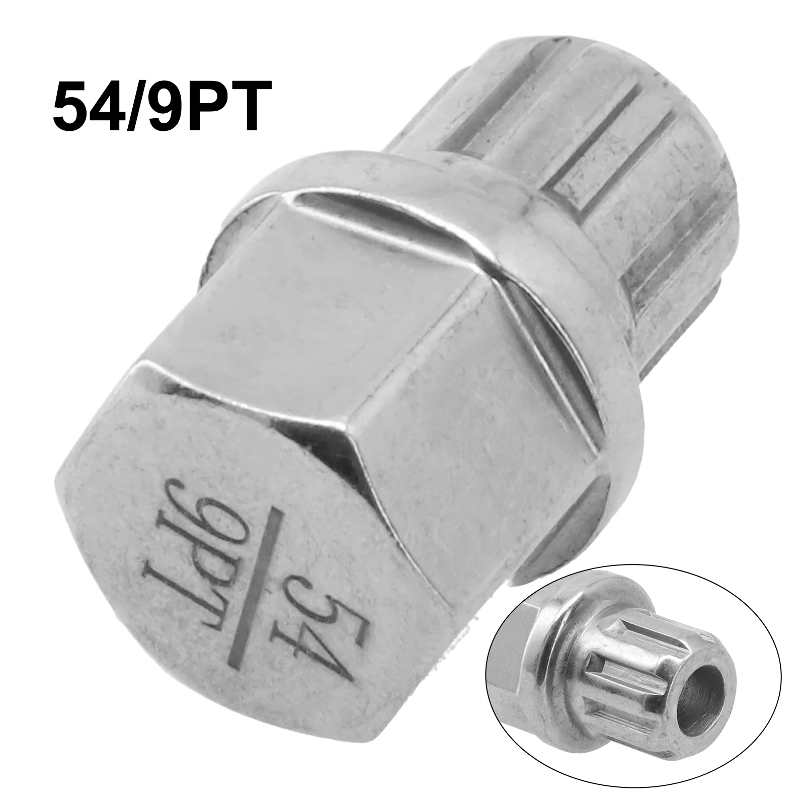 1x 54/9PT Anti Theft Correct Connector Direct Installation Nut Screw Removal Key High Quality Practical To Use
1x 54/9PT Anti Theft Correct Connector Direct Installation Nut Screw Removal Key High Quality Practical To Use