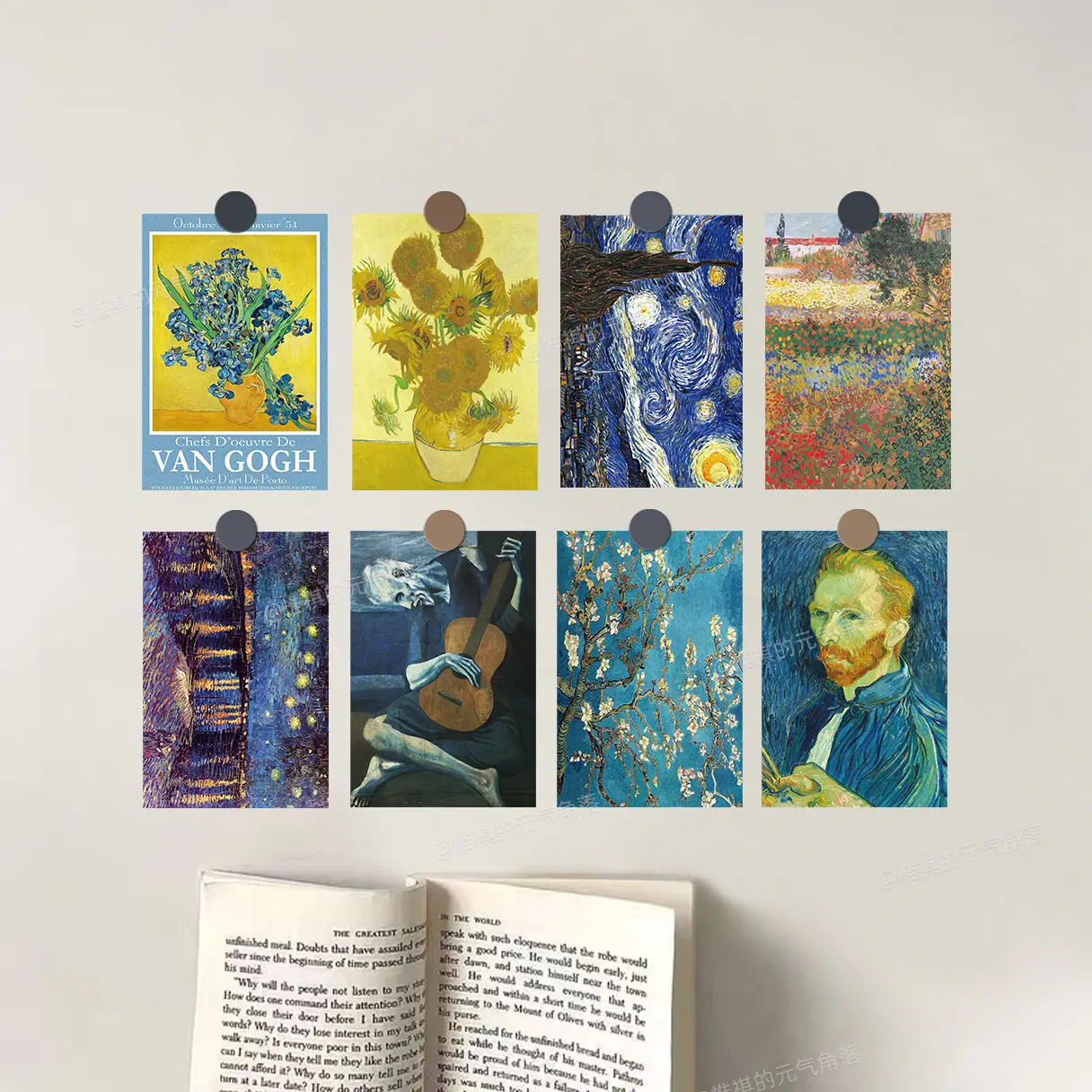 10 Pieces/set Decor Van Gogh Oil Painting Cards Stationery Stickers Artists Greeting Cards Postcards
10 Pieces/set Decor Van Gogh Oil Painting Cards Stationery Stickers Artists Greeting Cards Postcards