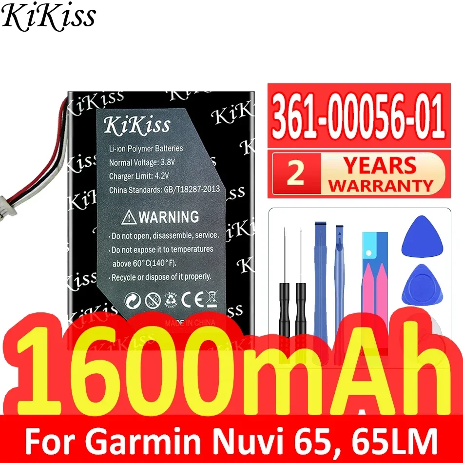 Мощный аккумулятор KiKiss 61-00056-01 610005601 1600 мАч для Garmin 010-01211-01 Nuvi 65 65LM, 6-дюймовые аккумуляторы
Мощный аккумулятор KiKiss 61-00056-01 610005601 1600 мАч для Garmin 010-01211-01 Nuvi 65 65LM, 6-дюймовые аккумуляторы