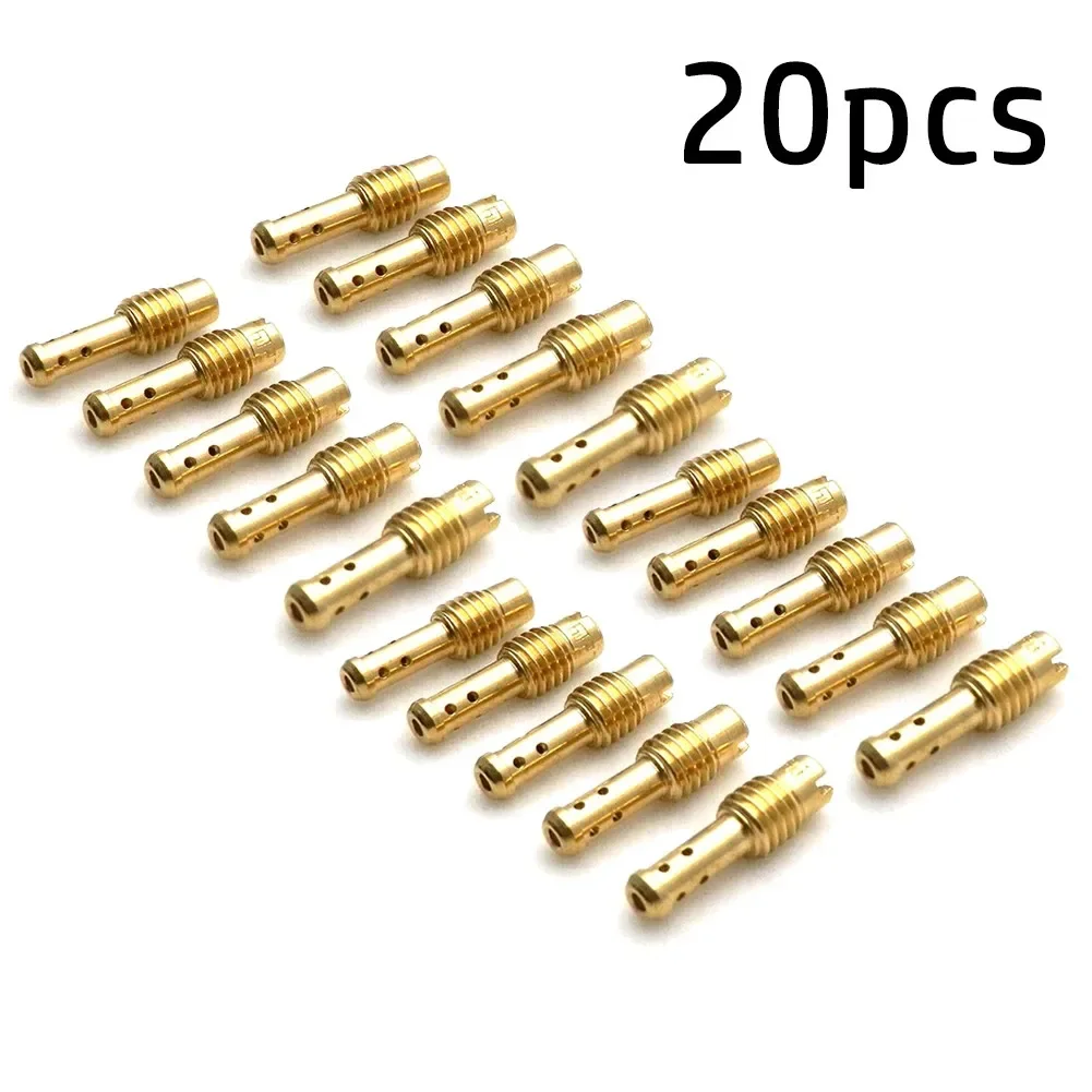 20Pcs Carburetor 12.5-60 Parts Pilot Jet 8 Bleed Holes Kit For MIKUNI VM/TM/TMX Carburetor Fuel Injectors Accessories
20Pcs Carburetor 12.5-60 Parts Pilot Jet 8 Bleed Holes Kit For MIKUNI VM/TM/TMX Carburetor Fuel Injectors Accessories