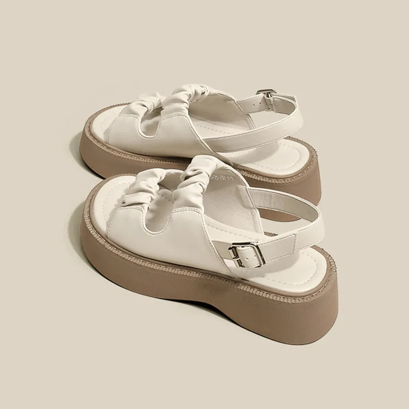 JIANBUDAN New Casual Sandals Thick Sole Women Outdoor Sandals Platform Comfort Microfiber Leather Slides Ladies Summer Shoes
JIANBUDAN New Casual Sandals Thick Sole Women Outdoor Sandals Platform Comfort Microfiber Leather Slides Ladies Summer Shoes