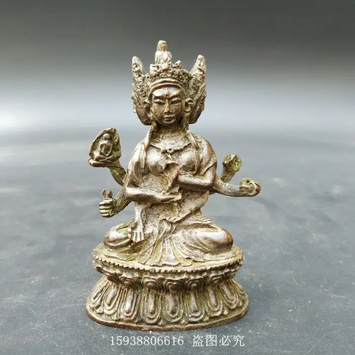 Antiques, Bronze Wares, Antiques, Miscellaneous Collections, Ancient Crafts, Old Purple Copper, Buddha, Thousand Handed Guanyin
Antiques, Bronze Wares, Antiques, Miscellaneous Collections, Ancient Crafts, Old Purple Copper, Buddha, Thousand Handed Guanyin