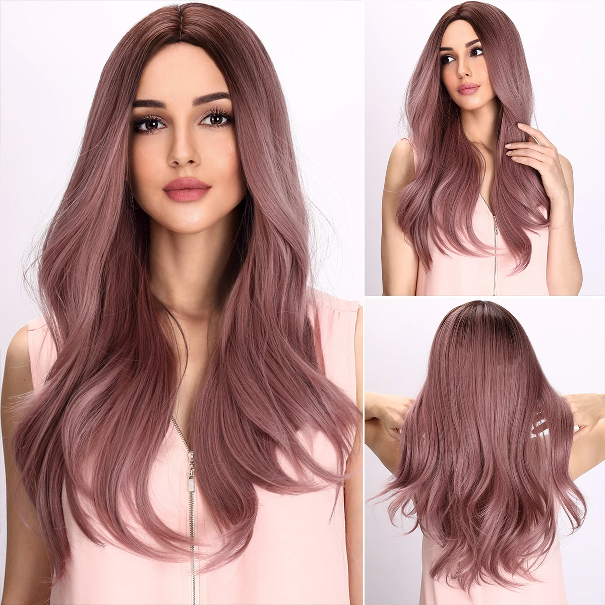 Smilco Fashion Light Purple Pink Wavy Bob Wigs For Women Synthetic Fiber Curly Wig Cosplay Daily Party Heat Reisitant Fake Hair
Smilco Fashion Light Purple Pink Wavy Bob Wigs For Women Synthetic Fiber Curly Wig Cosplay Daily Party Heat Reisitant Fake Hair