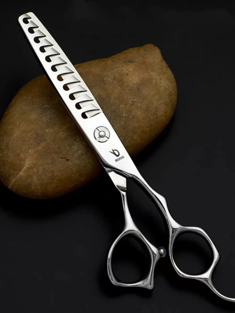 Professional fishbone teeth scissoring hair trimmer barbershop hair master special fishbone teeth scissoring 6 inch barber tools
Professional fishbone teeth scissoring hair trimmer barbershop hair master special fishbone teeth scissoring 6 inch barber tools