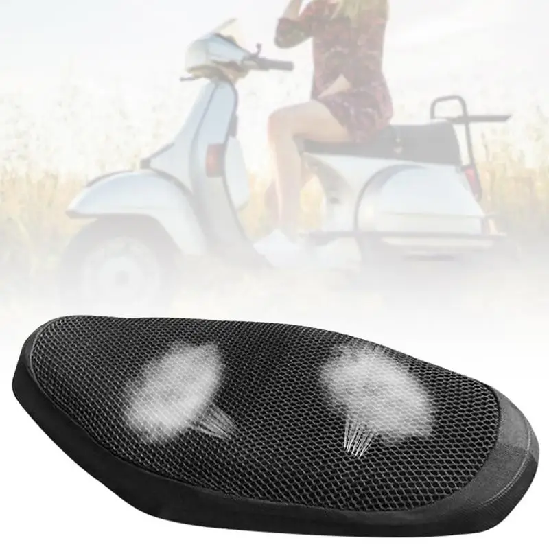 Scooter Seat Cover Motorcycle Scooter Moped Seat Cover Saddle Seat Protector Cover Breathable Net Cushion Black Protection Seat
Scooter Seat Cover Motorcycle Scooter Moped Seat Cover Saddle Seat Protector Cover Breathable Net Cushion Black Protection Seat