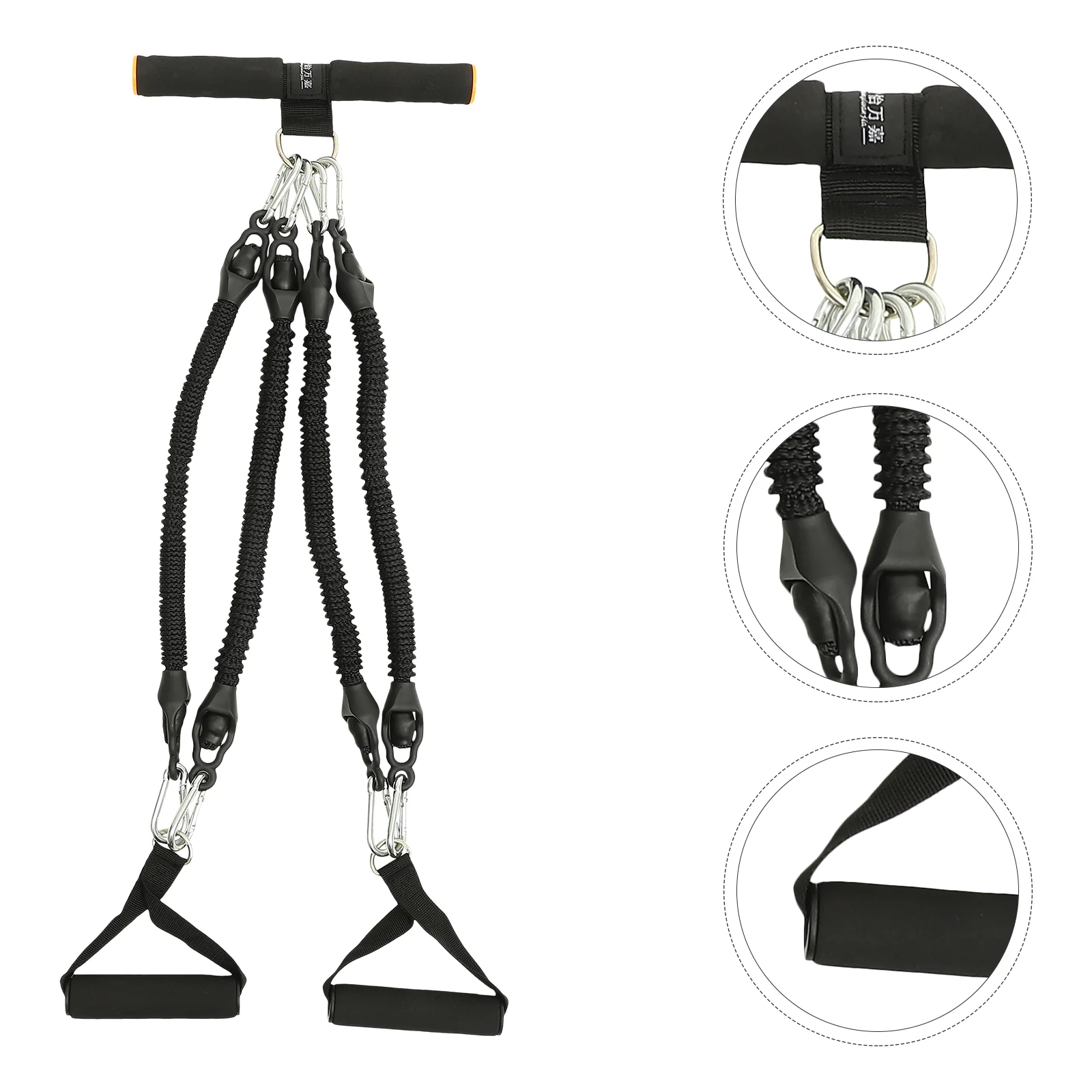 Fitness Equipment Pedal Tension Rope Sit up Pull Elastic Home Pendal Puller Resistance Band
Fitness Equipment Pedal Tension Rope Sit up Pull Elastic Home Pendal Puller Resistance Band