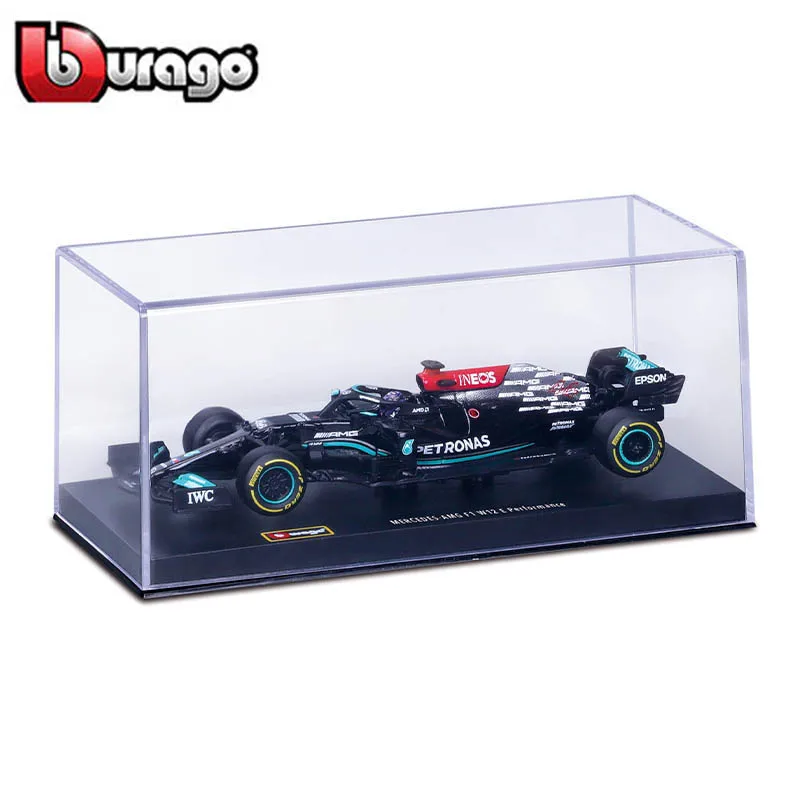 

Bburago 1:43 2021 Mercedes-AMG F1 W12 E Performance #44 #77 Alloy Luxury Vehicle Diecast Cars Model Toy Collection Gift