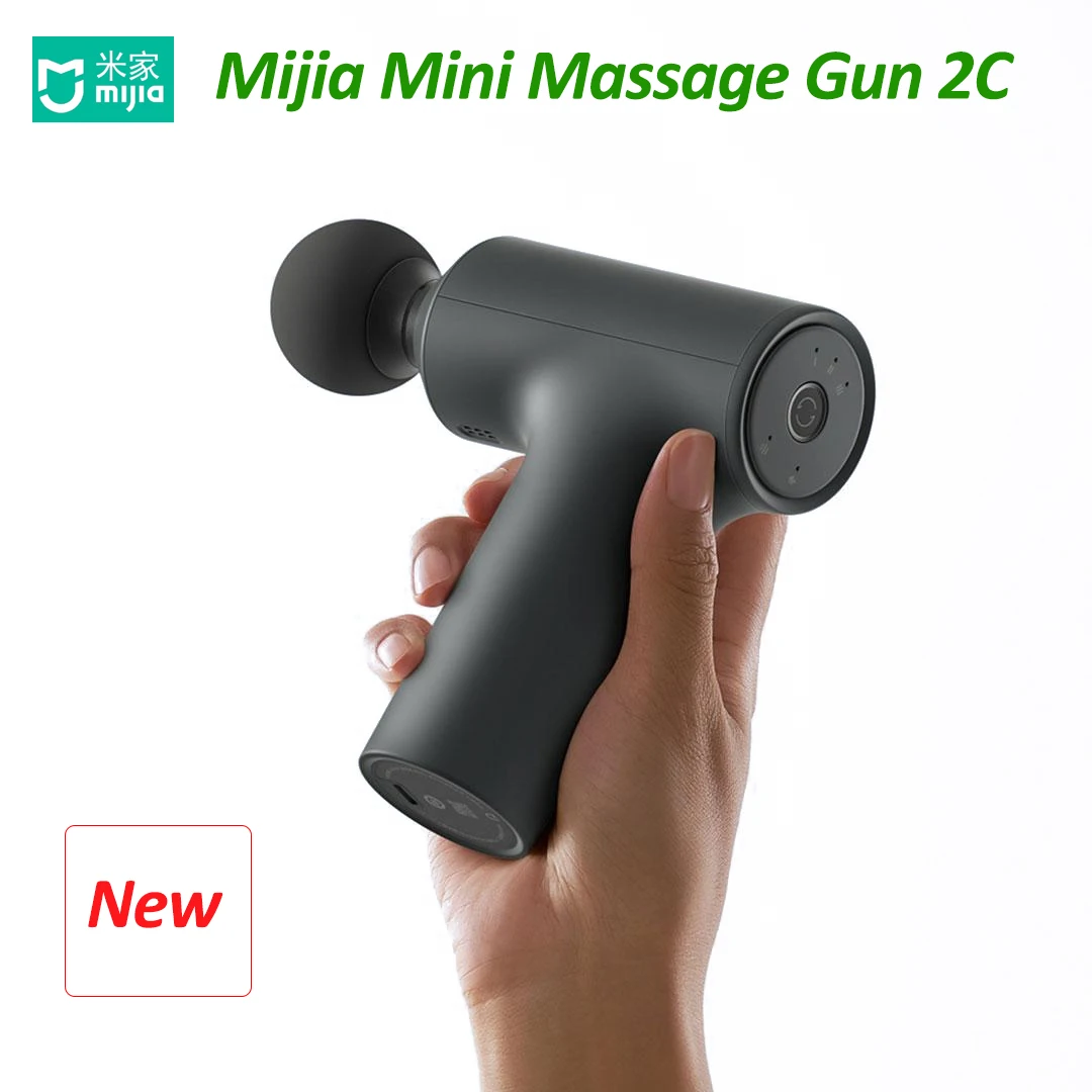 Mijia Mini Massage Gun 2C Electric Neck Massager Fascia Gun For Body Massage Relaxation Fitness Muscle Pain Relief
Mijia Mini Massage Gun 2C Electric Neck Massager Fascia Gun For Body Massage Relaxation Fitness Muscle Pain Relief