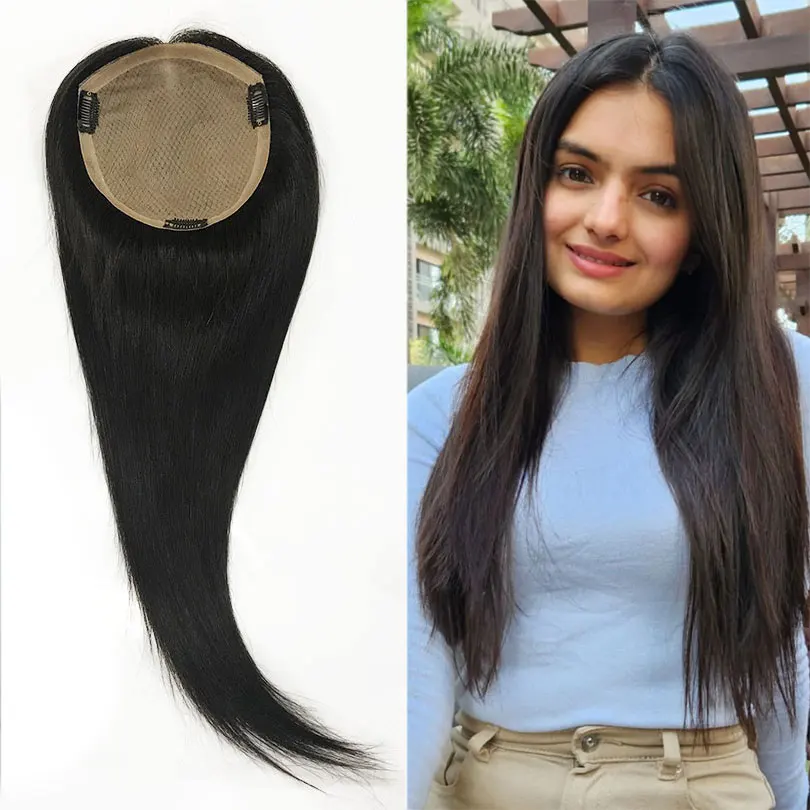 16x18cm Silk Base Women Topper Natural Scalp Top Skin Base Topper Hair Piece Full Hand Tied 16x18cm Topper with Clips
16x18cm Silk Base Women Topper Natural Scalp Top Skin Base Topper Hair Piece Full Hand Tied 16x18cm Topper with Clips