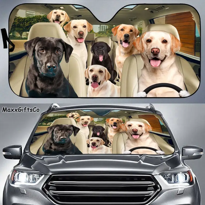 Labrador retriever car sun shade, labrador retriever windshield, dogs family sunshade, dogs car accessories, labrador retriever
Labrador retriever car sun shade, labrador retriever windshield, dogs family sunshade, dogs car accessories, labrador retriever
