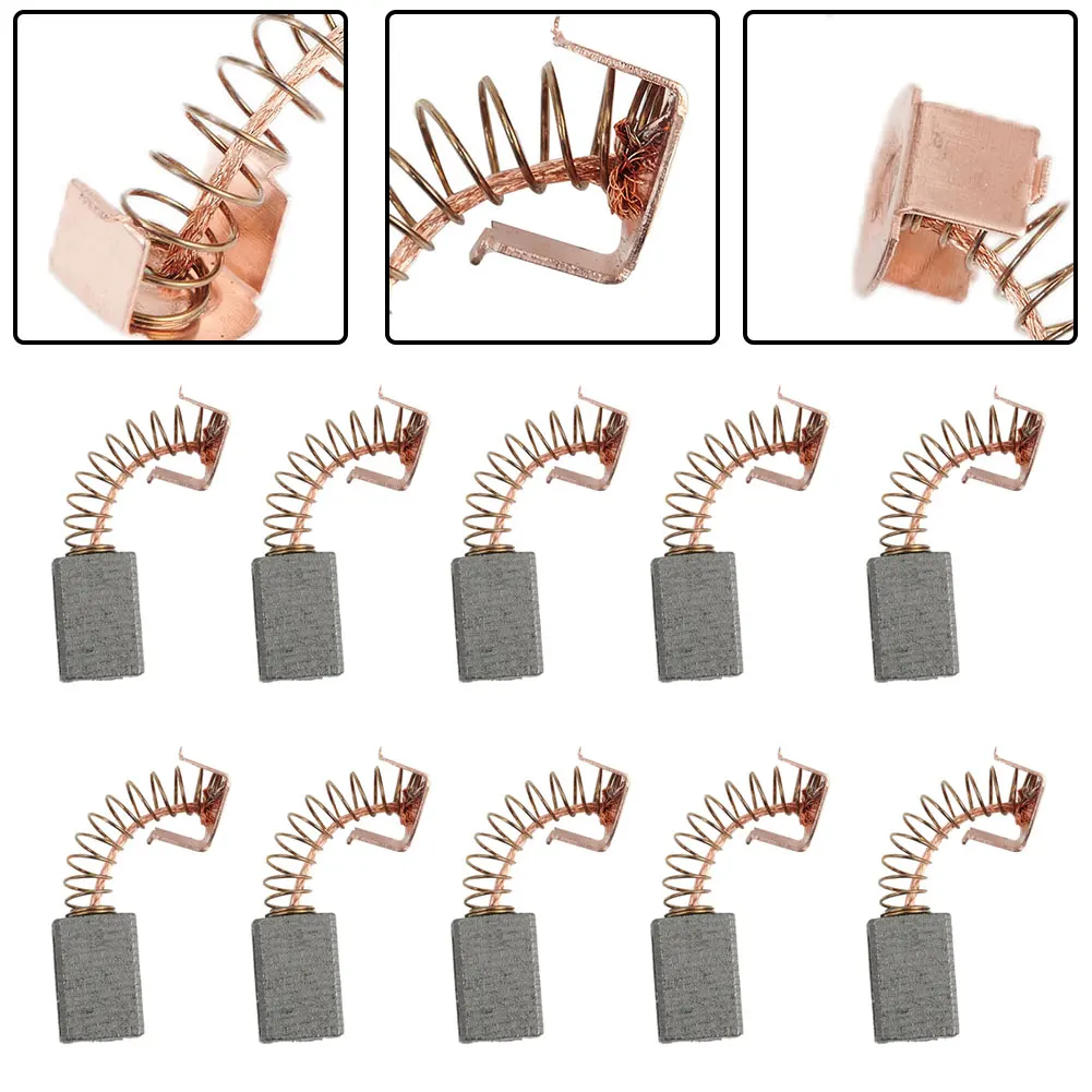 10pcs 5x8x12mm Carbon Brushes For Black Decker G720 Angle Grinder Replacement Power Tools Accessories
10pcs 5x8x12mm Carbon Brushes For Black Decker G720 Angle Grinder Replacement Power Tools Accessories