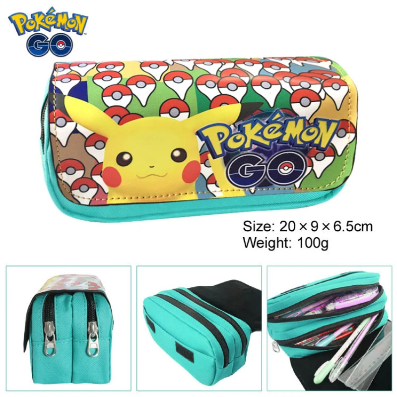 Pokemon Pencil Bags Anime Pikachu Pen Storage Bags Cartoon Cute Students Stationery Multi Layer Large Capacity Pencil Case Gifts
Pokemon Pencil Bags Anime Pikachu Pen Storage Bags Cartoon Cute Students Stationery Multi Layer Large Capacity Pencil Case Gifts