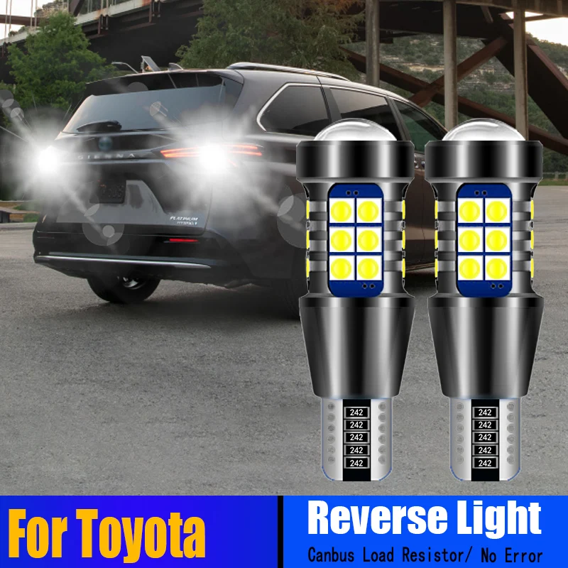 2x Car LED T15 Reverse Light Canbus Lamp W16W For Toyota Rav4 Avalon Sienna Tacoma Highlander Sequoia Matrix 4Runner Yaris Vitz
2x Car LED T15 Reverse Light Canbus Lamp W16W For Toyota Rav4 Avalon Sienna Tacoma Highlander Sequoia Matrix 4Runner Yaris Vitz