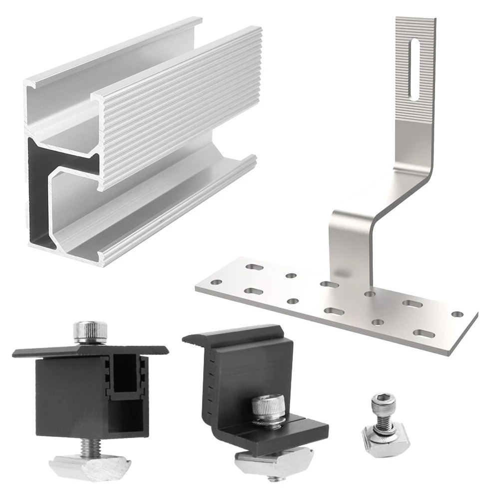 Pv Solar Brick Roof Mounting Set 180*166*50mm 1 Module Bracket Rail Roof Hook 30-50 Mm Thick Adjustable Clamp Photovoltaic Parts
Pv Solar Brick Roof Mounting Set 180*166*50mm 1 Module Bracket Rail Roof Hook 30-50 Mm Thick Adjustable Clamp Photovoltaic Parts