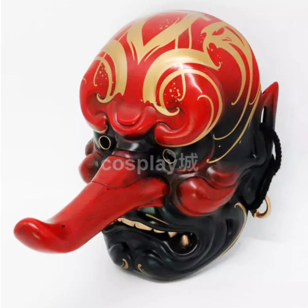 Японская Маска самурая для косплея Tengu, носимая, для тату-салона, бара, реквизит для Хэллоуина, маска с небом и собакой, носимое украшение
Японская Маска самурая для косплея Tengu, носимая, для тату-салона, бара, реквизит для Хэллоуина, маска с небом и собакой, носимое украшение