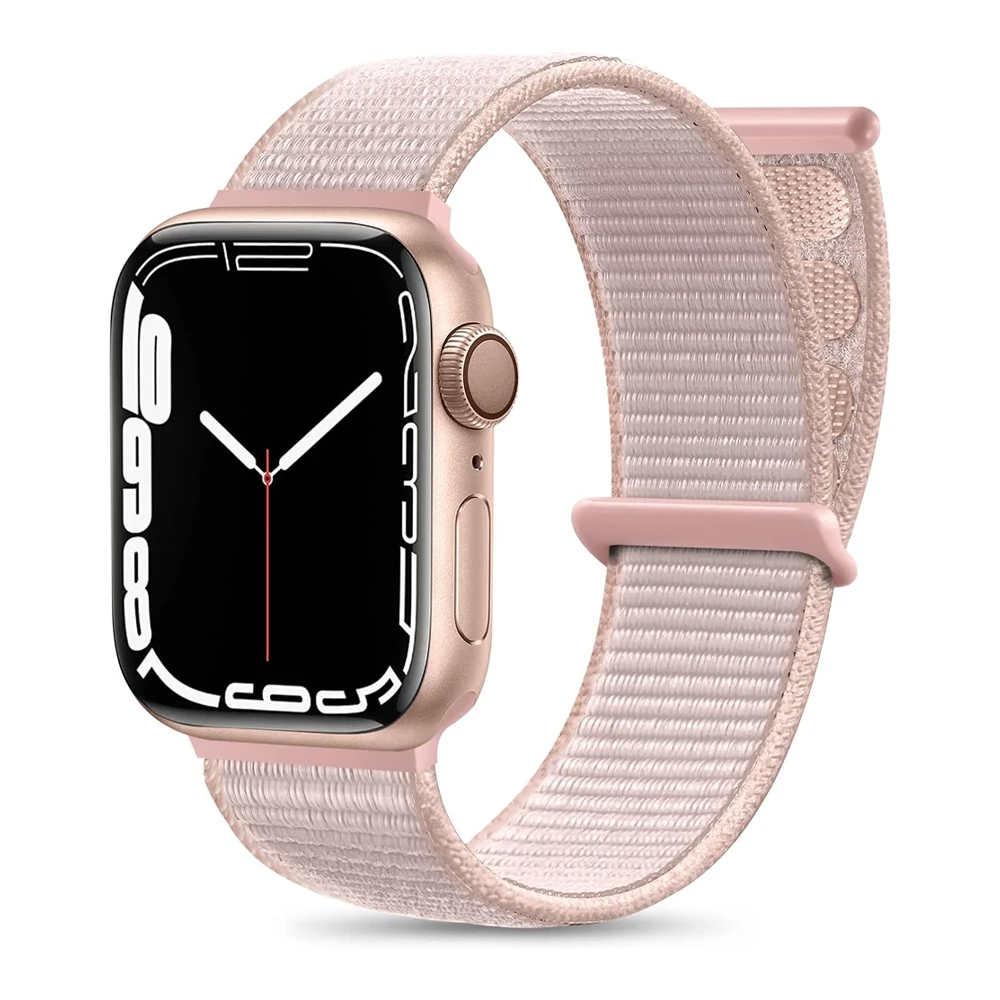 

Sport Strap For Apple Watch Band Series 9 8 se 7 6 5 4 3 Ultra Nylon Correa iwatch 44mm 40mm 49mm 45mm 41mm 42mm 38mm Bracelet