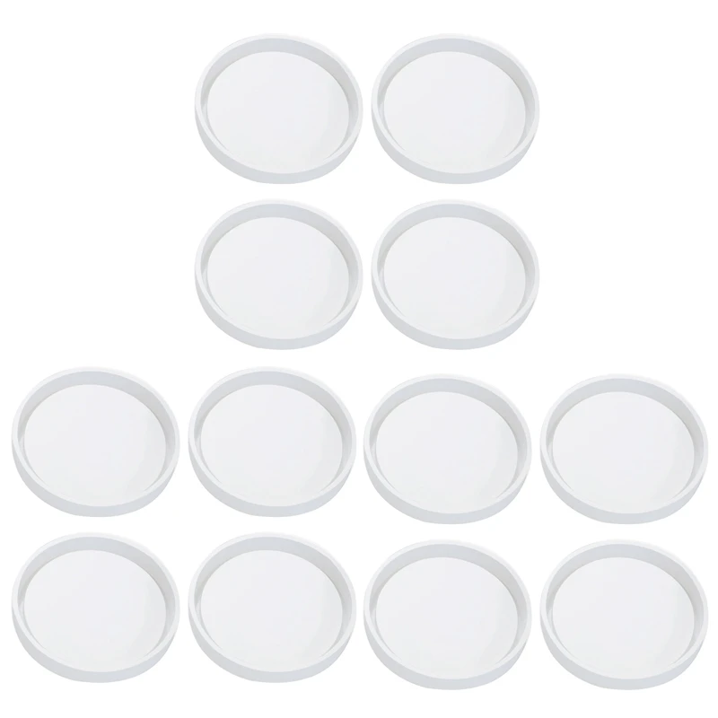 12 Pack Big DIY Round Coaster Silicone Mold, Diameter 3.94Inch/10Cm, Molds For Casting With Resin, Cement
12 Pack Big DIY Round Coaster Silicone Mold, Diameter 3.94Inch/10Cm, Molds For Casting With Resin, Cement
