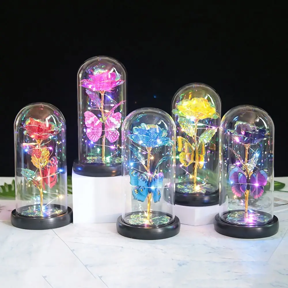 Tinsel Flower Galaxy Rose Light Colored Light or White Light Valentine'S Day Gift Rose Flower Light Up Artificial Galaxy Glass
Tinsel Flower Galaxy Rose Light Colored Light or White Light Valentine'S Day Gift Rose Flower Light Up Artificial Galaxy Glass