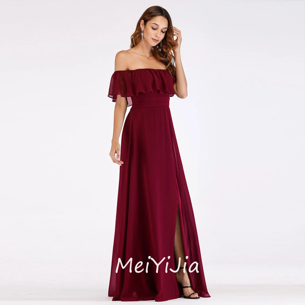 Meiyijia Evening Dress Strapless Ruffle Mermaid Chiffon Sleeveless Saudi Arabia Sexy Evening Birthday Club Outfits Summer 2024 
Meiyijia Evening Dress Strapless Ruffle Mermaid Chiffon Sleeveless Saudi Arabia Sexy Evening Birthday Club Outfits Summer 2024