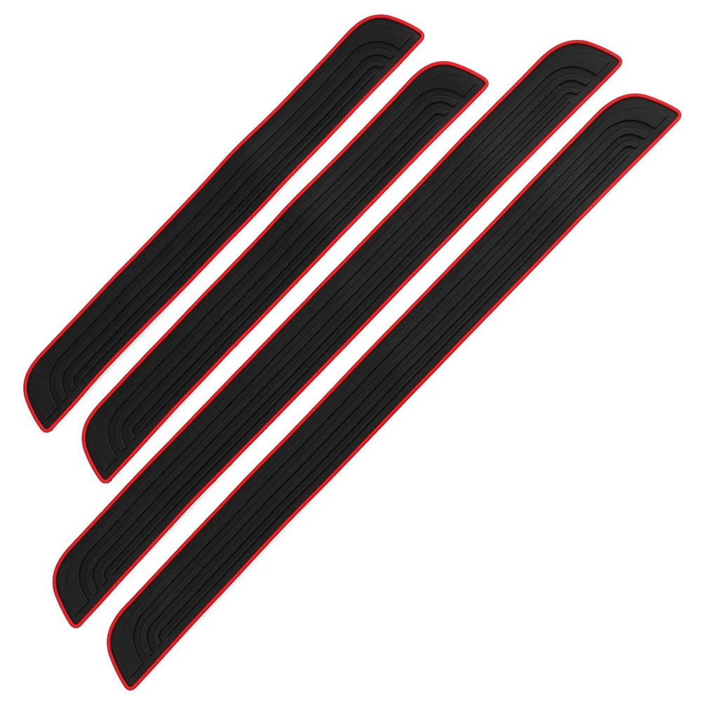 Accessory Car Door Guards Black Cover PVC Protector Red Replacement Rubber Scuff Sill Step Trim 4pcs Universal
Accessory Car Door Guards Black Cover PVC Protector Red Replacement Rubber Scuff Sill Step Trim 4pcs Universal