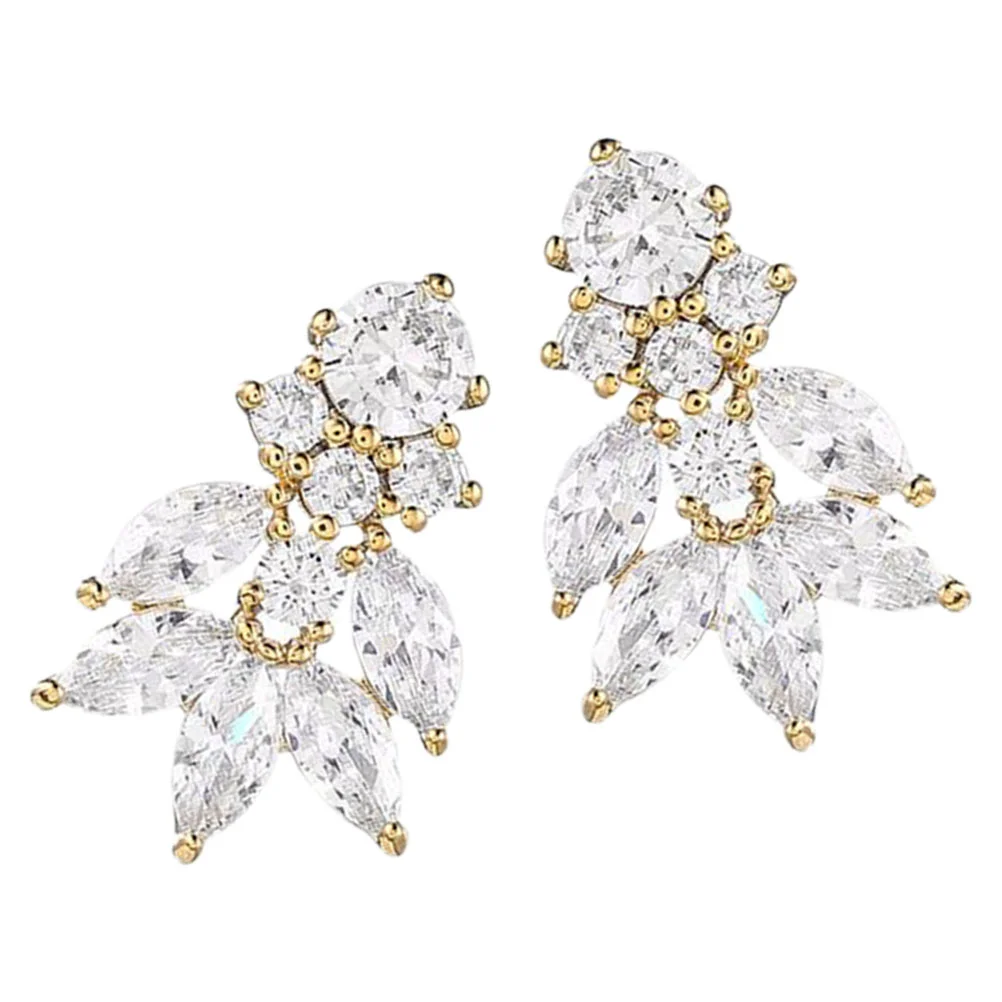 1 Pair Women Earrings Bride Earrings Rhinestone Stud Earrings Wedding Bride Bridesmaids Jewelry
1 Pair Women Earrings Bride Earrings Rhinestone Stud Earrings Wedding Bride Bridesmaids Jewelry