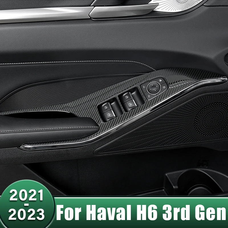 Stainless Car Window Glass Lift Button Decoration Switch Panel Cover Trim Sticker For Haval H6 3rd Gen 2021 2022 2023 DHT-PHEV
Stainless Car Window Glass Lift Button Decoration Switch Panel Cover Trim Sticker For Haval H6 3rd Gen 2021 2022 2023 DHT-PHEV