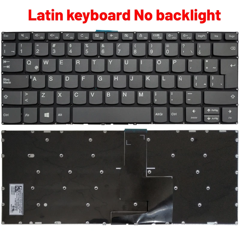 lenovo IdeaPad 3-14ADA05 3-14ARE05 3-14IGL05 3-14IIL05 RU ES LA UK US keyboard lenovo IdeaPad 3-14ADA05 3-14ARE05 3-14IGL05 3-14IIL05 RU ES LA UK US keyboard