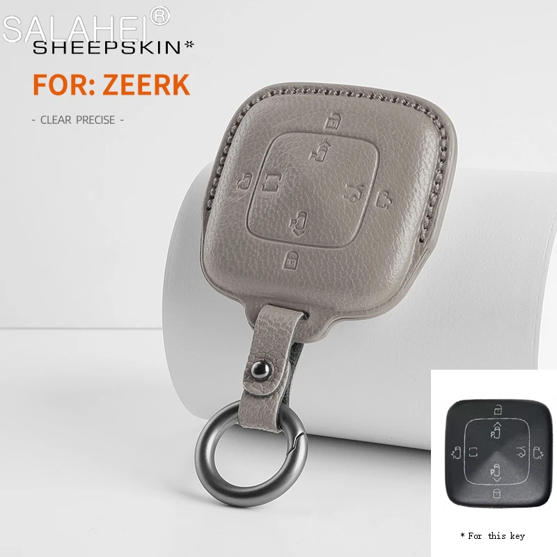 Goatskin Car Smart Remote Key Cover Case Key Bag Shell Holder Full Protector Fob For ZEEKR 009 Keychain Car Interior Accessories
Goatskin Car Smart Remote Key Cover Case Key Bag Shell Holder Full Protector Fob For ZEEKR 009 Keychain Car Interior Accessories