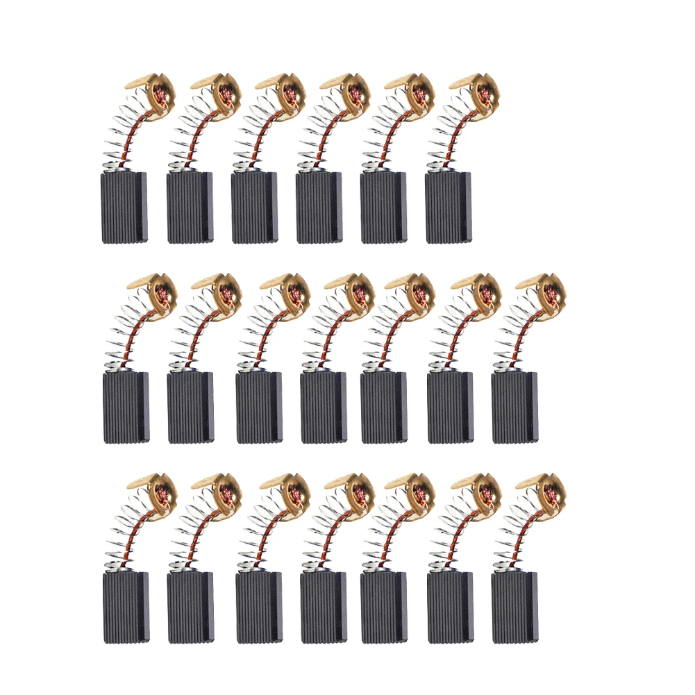 10pcs Electric Motor Carbon Brushes CB103 6*10*15mm Spare Parts For Electric Drill Hammer Circular Saw Angle Grinder Power Tools
10pcs Electric Motor Carbon Brushes CB103 6*10*15mm Spare Parts For Electric Drill Hammer Circular Saw Angle Grinder Power Tools