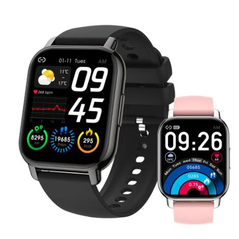 

for Doogee S41 Max Cubot Kingkong AX Smart Watch Bluetooth Call Custom Dials Health Monitor Player Fitness Bracelet Smartwatch
