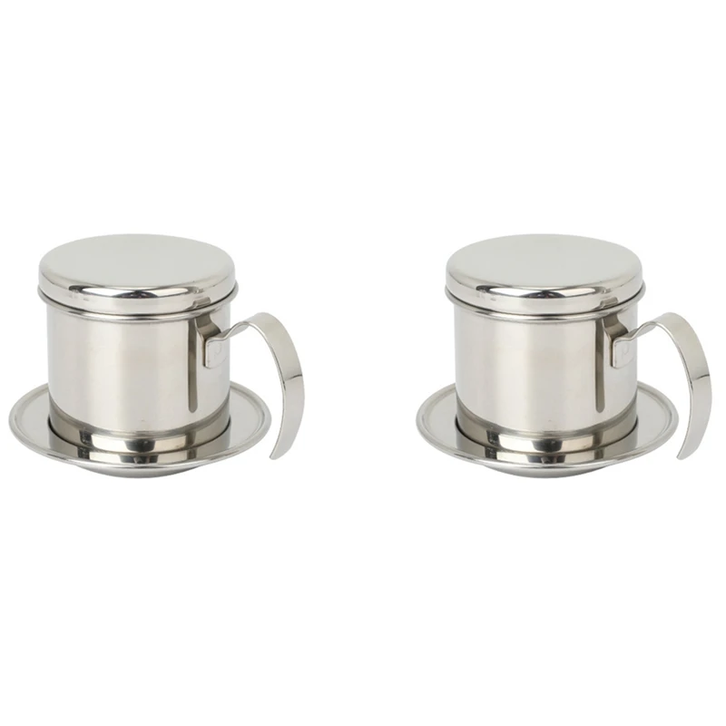 2 шт., вьетнамская капельная Кофеварка с фильтром для бариста
2 шт., вьетнамская капельная Кофеварка с фильтром для бариста