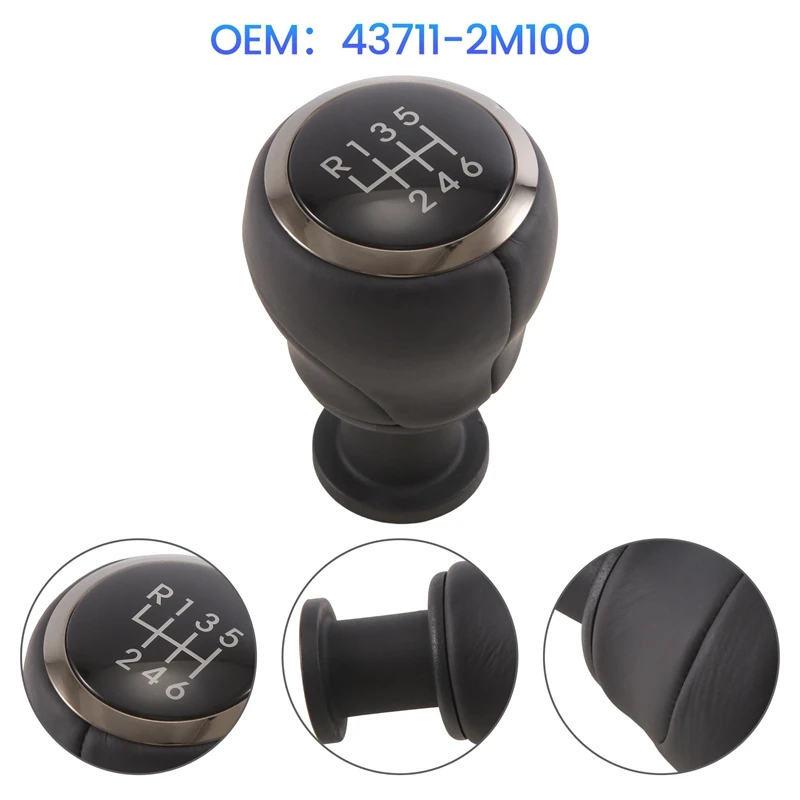 43711-2M100 Автомобильная 6-скоростная ручка переключения передач для Hyundai Genesis Coupe 2009-2011 437112M1009P, Сменные аксессуары, 1 шт.
43711-2M100 Автомобильная 6-скоростная ручка переключения передач для Hyundai Genesis Coupe 2009-2011 437112M1009P, Сменные аксессуары, 1 шт.
