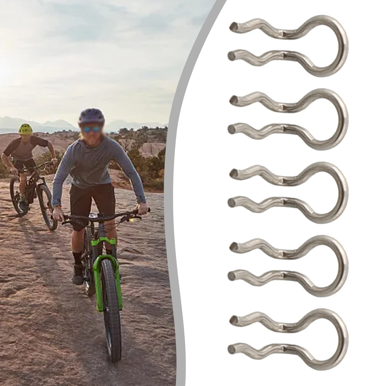5/10pcs Bike Bicycle Disc Brake Caliper Spring Clips Cycling Accessories For-Shimano XT SLX XTR Brake Caliper Spring Clip
5/10pcs Bike Bicycle Disc Brake Caliper Spring Clips Cycling Accessories For-Shimano XT SLX XTR Brake Caliper Spring Clip