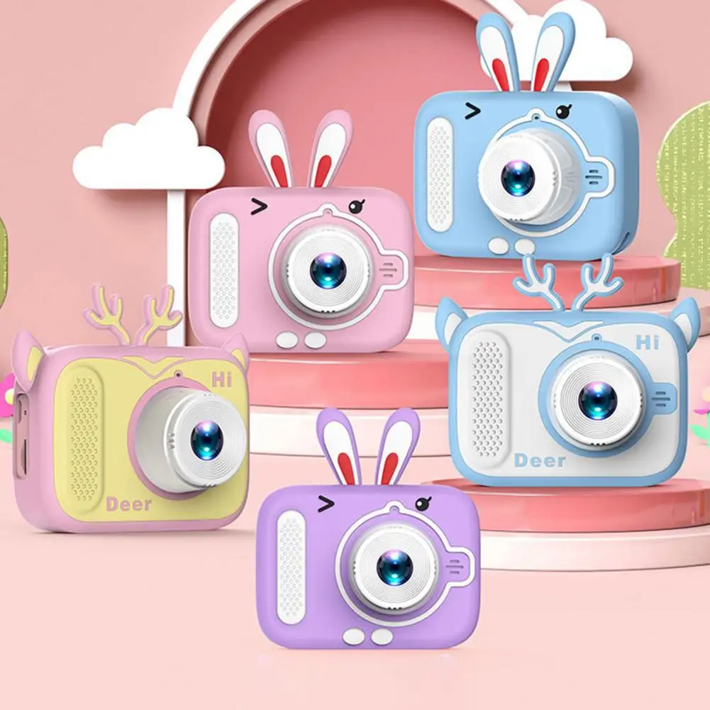 Kids Camera 2000W Pixel Auto Focus Cartoon Rabbit Cover HD-compatible Kids Camera Children Small SLR Sports Camera Birthday Gif
Kids Camera 2000W Pixel Auto Focus Cartoon Rabbit Cover HD-compatible Kids Camera Children Small SLR Sports Camera Birthday Gif