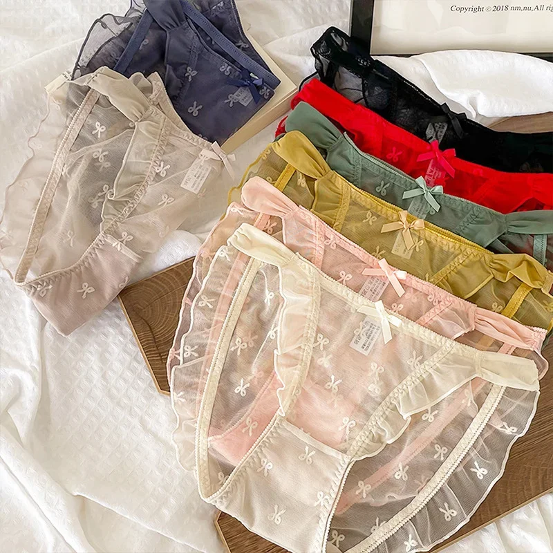 Breathable Lace Panties Pure Desire High Slit Comfortable Low-rise Sexy Panties Loose Hip Panty Sexy
Breathable Lace Panties Pure Desire High Slit Comfortable Low-rise Sexy Panties Loose Hip Panty Sexy