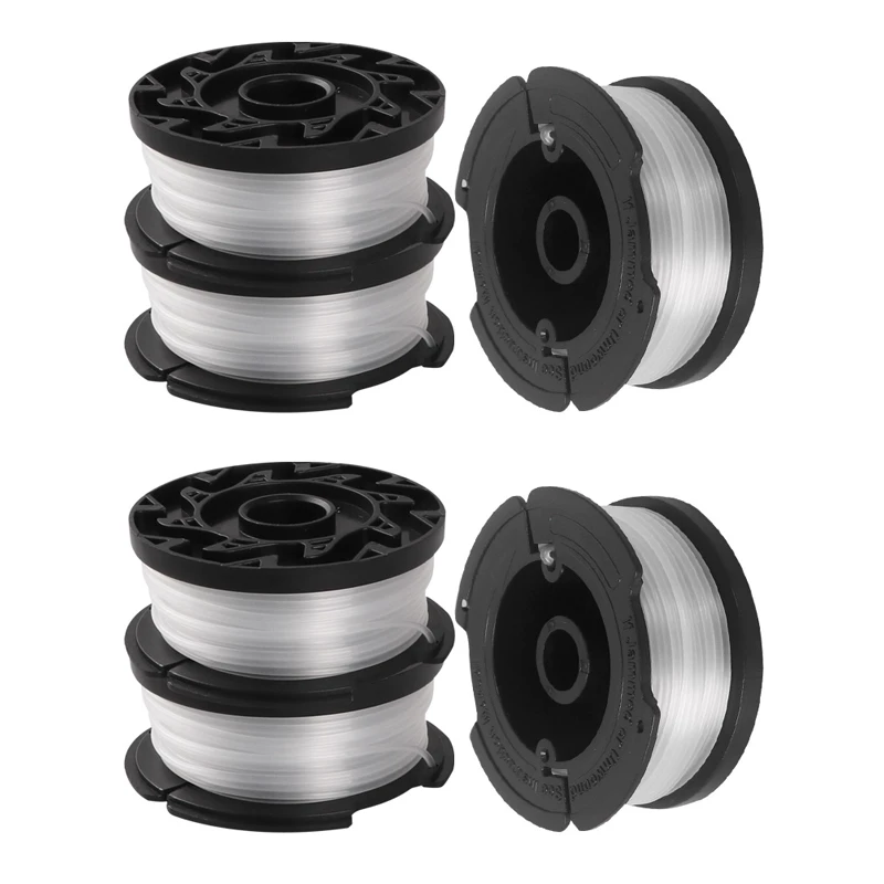 6 шт./упаковка, запасная катушка для триммера BLACK + DECKER, 30 футов, 0,065 дюймов
6 шт./упаковка, запасная катушка для триммера BLACK + DECKER, 30 футов, 0,065 дюймов
