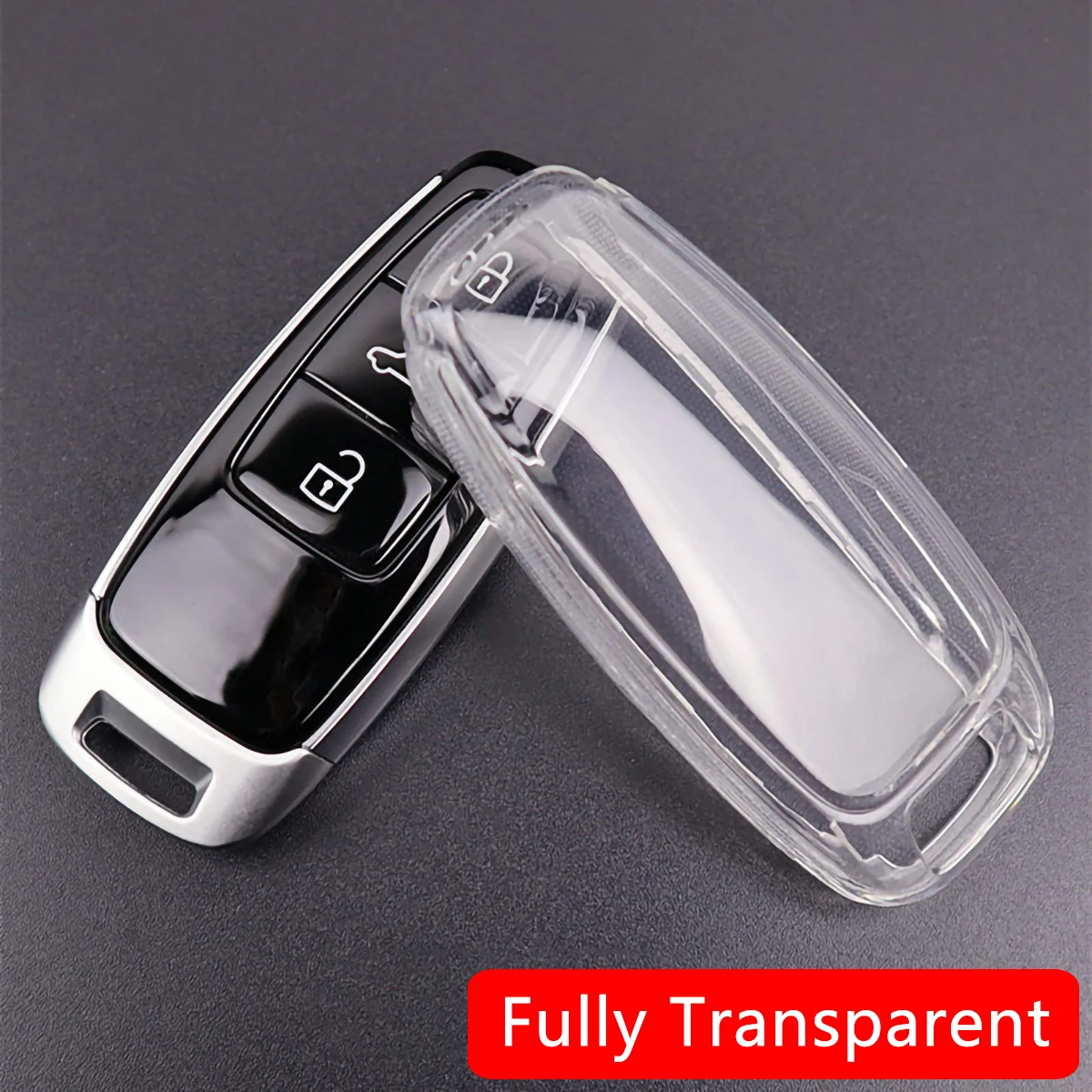 For Audi A3 A6 C8 A7 A8 Q7 Q8 S3 S6 S7 S8 Transparent Black Car Key Case Accessories
For Audi A3 A6 C8 A7 A8 Q7 Q8 S3 S6 S7 S8 Transparent Black Car Key Case Accessories