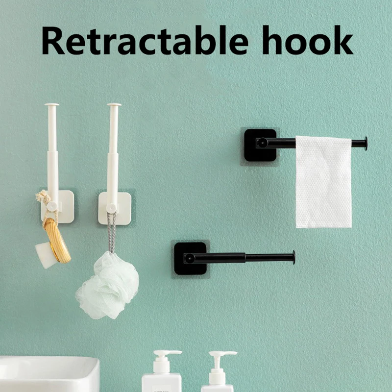 Scalable Wall Hair Rope Holder Rack Multi-purpose Jewelry Necklace Bracelet Organizer Stand Wall Key Cloth Bag Hanger Hook
Scalable Wall Hair Rope Holder Rack Multi-purpose Jewelry Necklace Bracelet Organizer Stand Wall Key Cloth Bag Hanger Hook