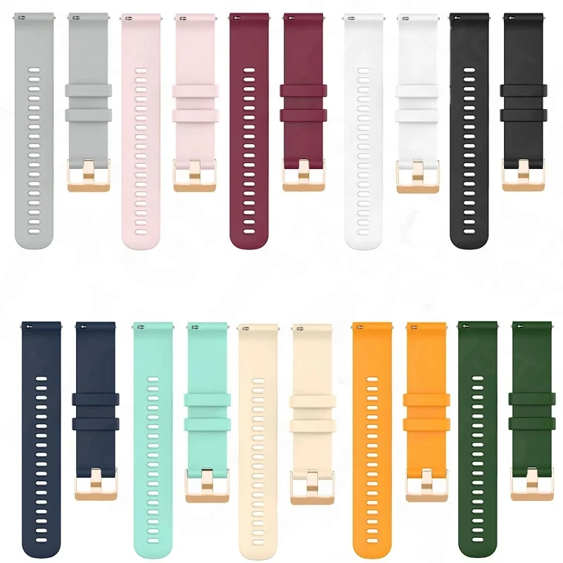 

20mm Band Replacement Watch Sports Silicone Smartwatch Wrist Strap for Suunto 3 Fitness Smart Watchband Accessories Correa