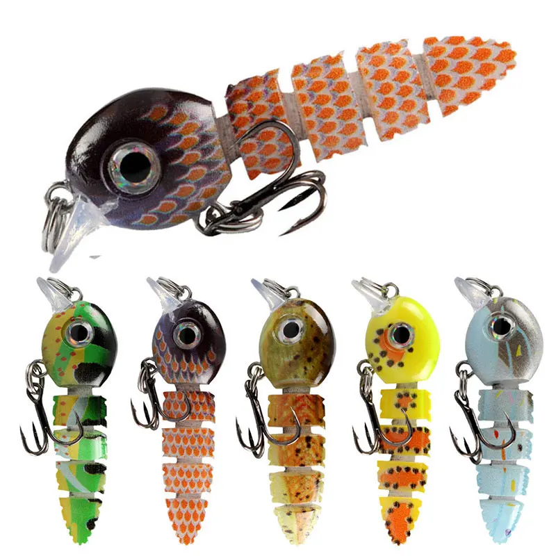 AS Casting Soft Lure Muti-Section Jointed Warm Fishing Bait Wobbler Treble Hooks Hard Crankbait Sinking Tackle Pesca Swim Bait
AS Casting Soft Lure Muti-Section Jointed Warm Fishing Bait Wobbler Treble Hooks Hard Crankbait Sinking Tackle Pesca Swim Bait