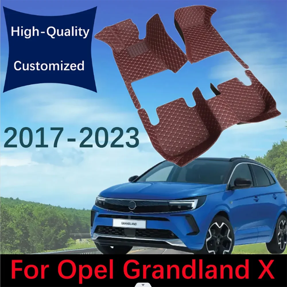 Custom Leather Car Floor Mats For Opel Grandland X 2017 2018 2019 2020 2021 2022 Automobile Carpet Rugs Foot Pads Accessories
Custom Leather Car Floor Mats For Opel Grandland X 2017 2018 2019 2020 2021 2022 Automobile Carpet Rugs Foot Pads Accessories