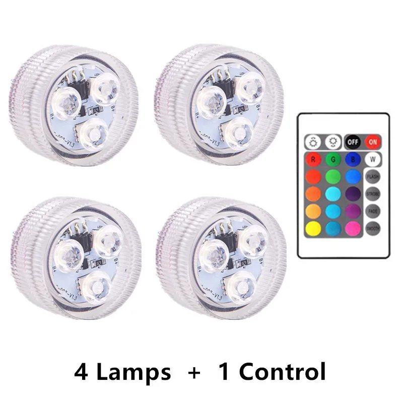 10-1pcs Underwater Lamp IP65 Waterproof Submersible LED Lights Remote Control LED Tea Mini Lights for Wedding Party Vase Decor
10-1pcs Underwater Lamp IP65 Waterproof Submersible LED Lights Remote Control LED Tea Mini Lights for Wedding Party Vase Decor