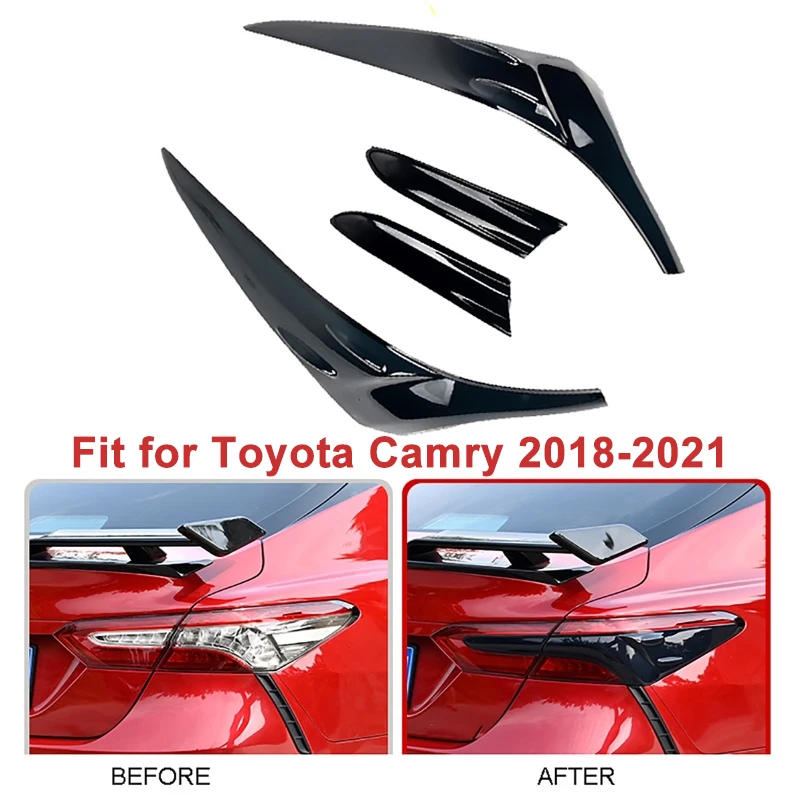 4pcs Smoked Tail Light Cover Shell Tail Lamp Shade Tail Lamp Protective Cover for Toyota Camry 2018-2021
4pcs Smoked Tail Light Cover Shell Tail Lamp Shade Tail Lamp Protective Cover for Toyota Camry 2018-2021