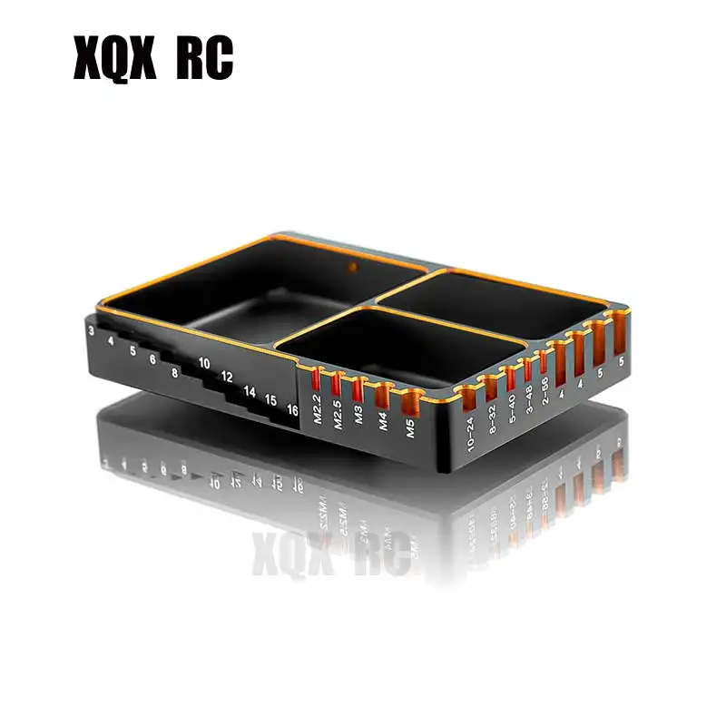 120*80*13mm CNC Aluminium Multifunction Screw Tray Nut Gasket Storage Tool for RC Car Boat Airplane Model HSP RC Car
120*80*13mm CNC Aluminium Multifunction Screw Tray Nut Gasket Storage Tool for RC Car Boat Airplane Model HSP RC Car
