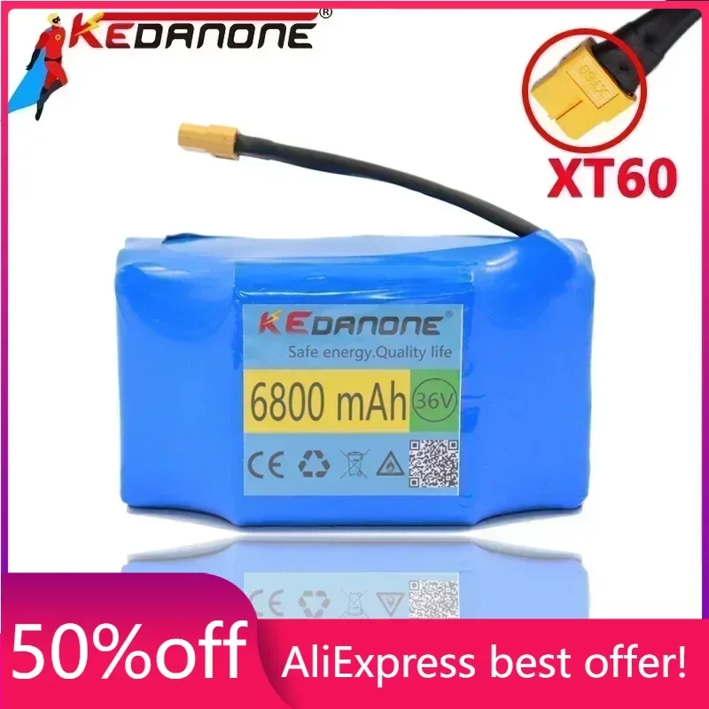 36V to lithium-ion rechargeable battery 6800 mAh lithium-ion cell for electric self-balancing scooter Electric bicycle
36V to lithium-ion rechargeable battery 6800 mAh lithium-ion cell for electric self-balancing scooter Electric bicycle
