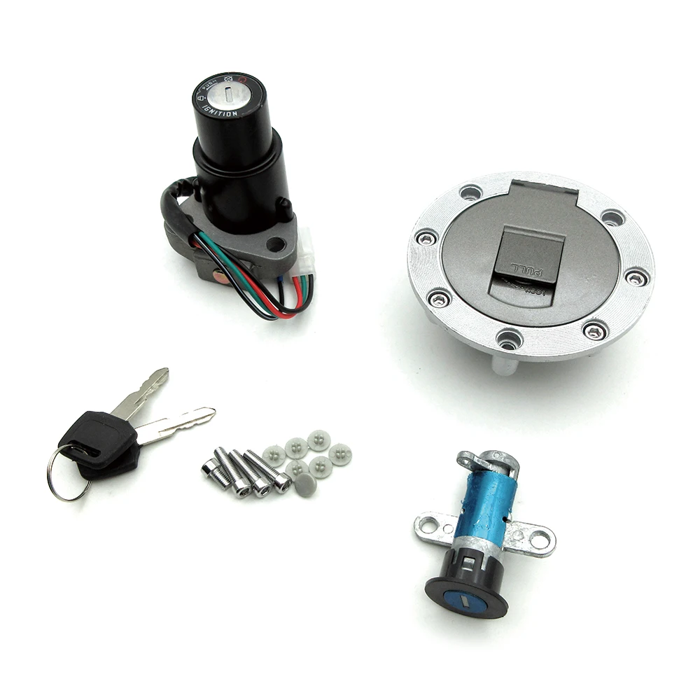 

For Yamaha TZR TZM TDM 125 150 850 TZR125 TZM150 TZR150 TDM850 Motorcycle Ignition Switch Seat Lock Keys Fuel Gas Tank Cap 1 Set