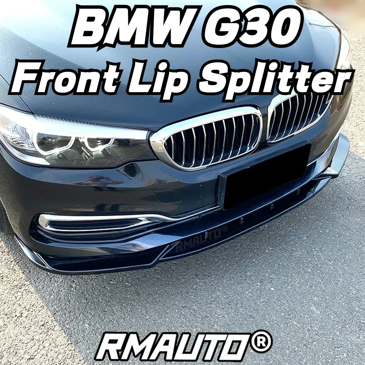 

Диффузор для переднего бампера G30, сплиттер для бампера BMW 5 Series G30 LCI 2017-2022, автомобильные аксессуары, комплект кузова