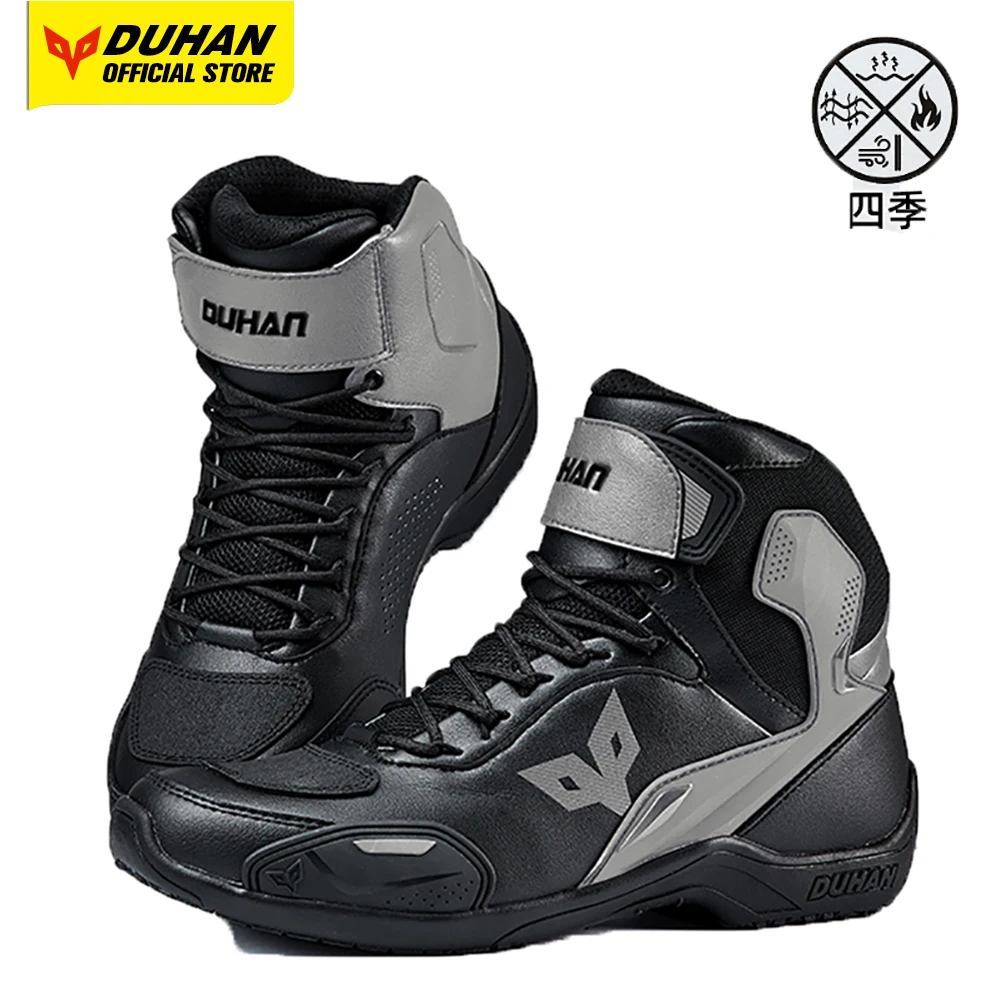 DUHAN The Four Seasons Motorcycle Shoes Outdoor Riding Safety Protection Motorbike Wear Resistant Boots Hiking Equipment
DUHAN The Four Seasons Motorcycle Shoes Outdoor Riding Safety Protection Motorbike Wear Resistant Boots Hiking Equipment