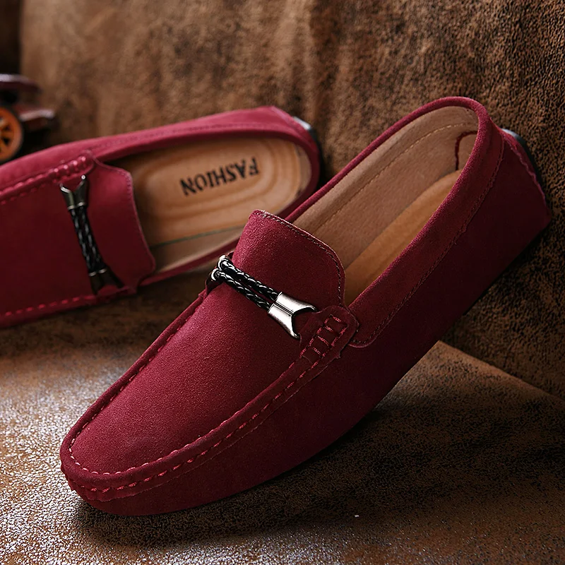 Men Casual Shoes Fashion Suede Shoes Men Handmade Genuine Leather Mens Loafers Moccasins Slip On Flats Lightweight Leisure Walk
Men Casual Shoes Fashion Suede Shoes Men Handmade Genuine Leather Mens Loafers Moccasins Slip On Flats Lightweight Leisure Walk